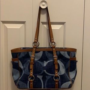 Coach Double Strap Small Tote